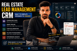 Real Estate Lead Management CRM developed by haris malik kashmir developer